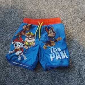 Paw patrol swim shorts 3T boy trunks